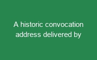 A historic convocation address delivered by Hazrat Khalifatul Masih II in the year 1950